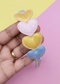 Arquinho Coração ( Coleção Love glitter) - comprar online