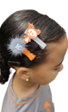 Hair clip Escolar Bonequinha