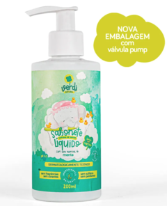 Sabonete Líquido e Shampoo Espuma de Vapor com Óleo Essencial de Menta - Verdi Natural - comprar online
