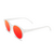 Óculos de Sol Redondo Future Transparente - comprar online
