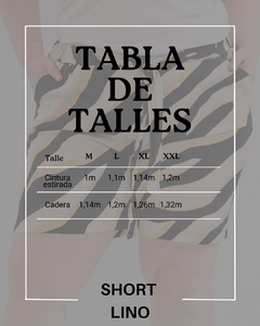 Shorts de Lino - comprar online