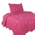 Quilt Bordado Twin Kendra Fucsia 170 x 240