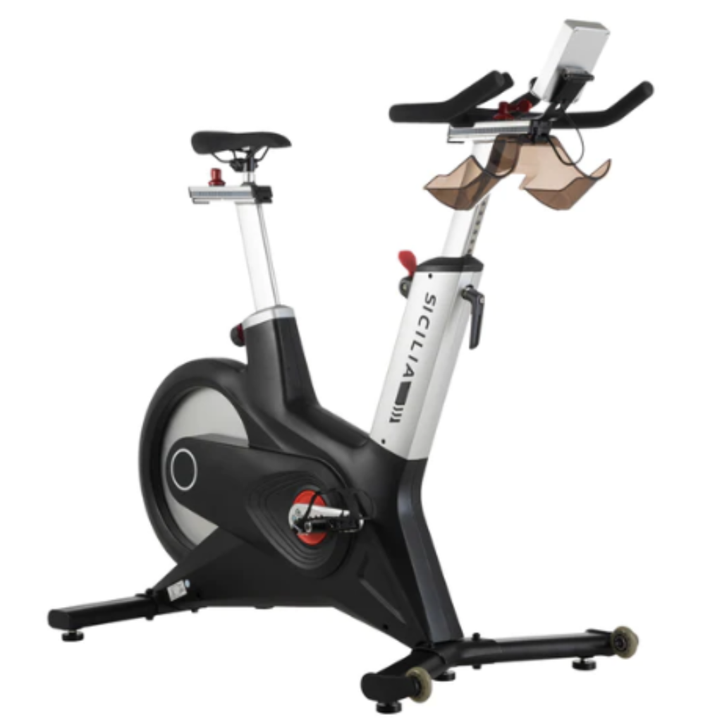 Bicicleta Spinning Con Monitor Frecuencia Cardiaca Volante 13 Kgs