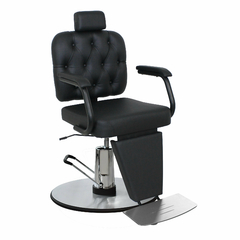 CADEIRA DE BARBEIRO BARBER BOSS C/ CAPTONE