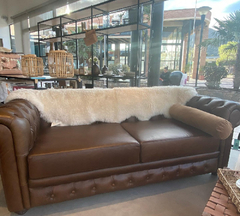 Sillón Chesterfield Clásico Cuero