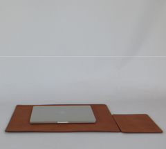 Desk Pad Cuero - Jacinta Blanco