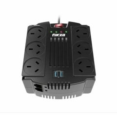 Regulador de Voltaje FORZA FVR-1202A USB - 1200VA/600W