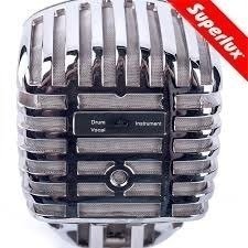 Microfono Cromado 3 Frecuencias Superlux Wh-5 Prodmusicales - comprar online