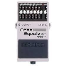 Pedal Efecto Ecualizador Para Bajo Boss Geb7 Bass Equalizer