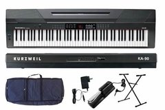 Piano Digital Kurzweil Ka90 88 Teclas Pesadas Y Accesorios