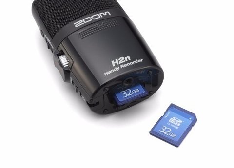 Zoom Pro H2n Mini Grabadora Digital Stereo Sd Mini Usb Envio