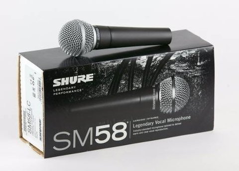 Microfono De Mano Shure Sm58 Lc Original Dinamico Envios