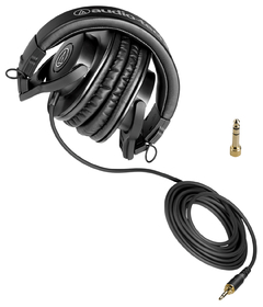 Auriculares Audio-technica Ath-m30x Negro Monitoreo Cerrado - Prodmusicales