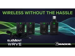 Sistema Inalambrico Mackie Element Wave Microfono Corbatero - tienda online