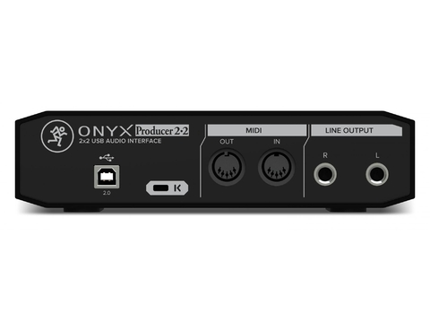 Placa Audio Sonido Mackie Onyx Producer Usb 2 Xlr Plug Midi