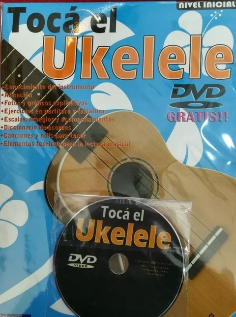 Metodo Para Aprender Ukelele Con Dvd Y Libro