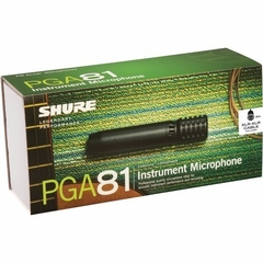Micrófono Shure Pga81-xlr Condensador Cardioide Negro - comprar online