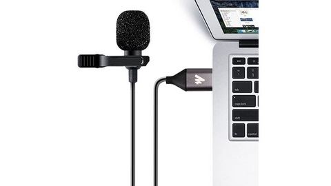 Microfono Corbatero Condenser Usb Accesorios Maono Au-ul10