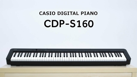 Piano Digital Electrico Casio Cdp-s 160 Bk 88 Teclas Pesada