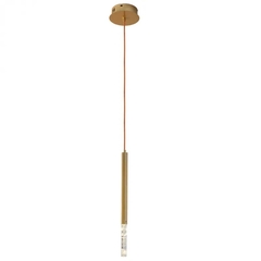 PENDENTE PEAN 3W 3000K DOURADO MB 2518 NORDECOR - comprar online