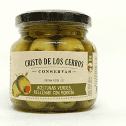 Aceituna verde rellena Morrón 190 gr - Cristo de los Cerros