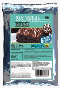 Premezcla torta BROWNIE 10 Kg - DOÑA PACHA