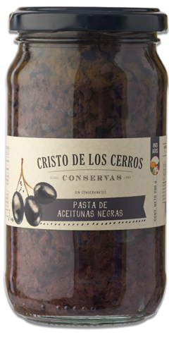 Pasta de Aceitunas Negras 300 gr - Cristo de los Cerros