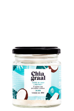 Aceite de Coco CHIA GRAAL - Neutro - 180 grs