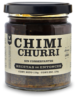 Chimichurri 170 gr - Recetas de Entonces Gourmet -