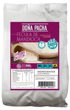 Fécula de Mandioca 500 gr - DOÑA PACHA