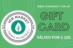 GIFT CARD IOR MARKET - Valido por $200