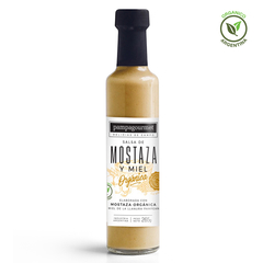 Mostaza con Miel Orgánica 265 gr - PAMPA GOURMET