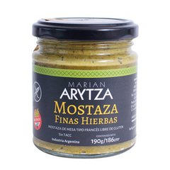 MOSTAZA A LAS FINAS HIERBAS - por 190 gr ARYTZA