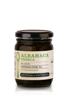 Albahaca 90 gr - Recetas de Entonces Gourmet -