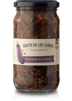 Berenjenas en Escabeche 300 gr - Cristo de los Cerros