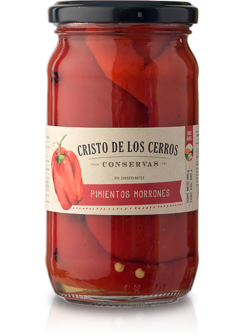 Pimientos Morrones enteros 310 gr - Cristo de los Cerros