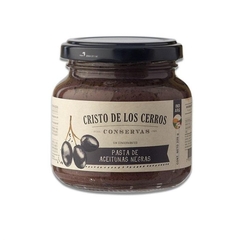 Pasta de Aceituna Negras Chico 200 gr - Cristo de los Cerros