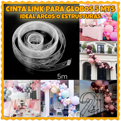 Guia Para Decoracion Con Globos - Transparente - Cinta Link