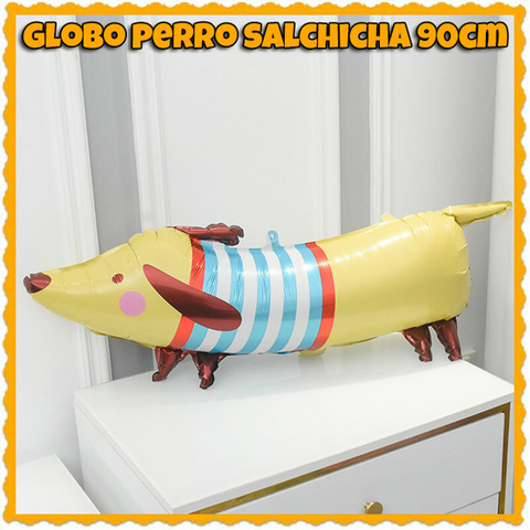 Globo Forma Perro Salchicha 90cm