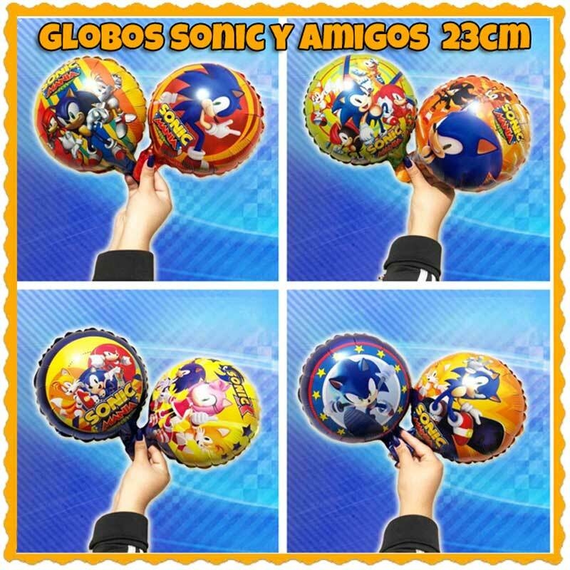 Sonic - PromoGlobos - Decorando Tus Momentos