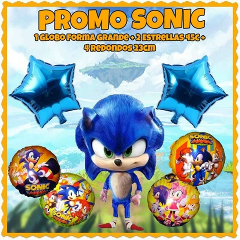 Sonic - PromoGlobos - Decorando Tus Momentos