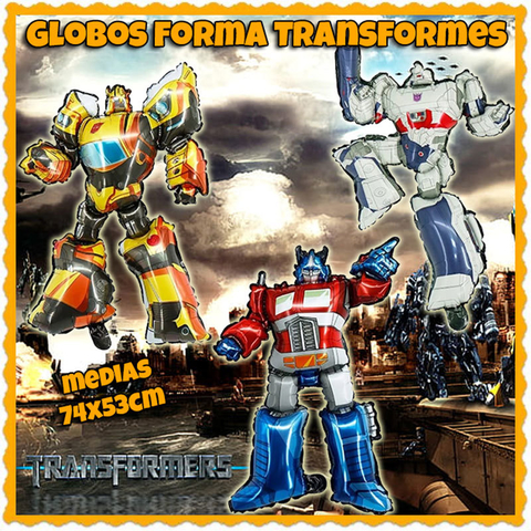 Globo Forma Transformers 74cm