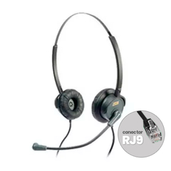 ZOX - HEADSET HZ-30D TUBO FLEX BIAURICULAR