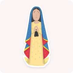 Stickers Virgen del Valle en internet