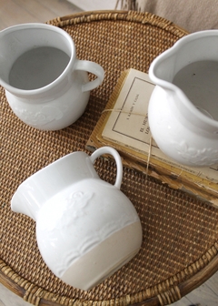 Jarra en cerámica blanca! - tienda online