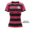 Camiseta Flamengo Institute Rosa Feminino