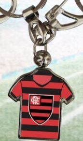 Chaveiro Camisa Resinado - Flamengo na internet