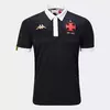 Camisa Vasco Negra III 23/24 s/n° Jogador Kappa Masculina 24-25