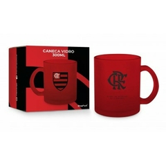 Caneca Chopp Vidro Diamond Flamengo - 300ml