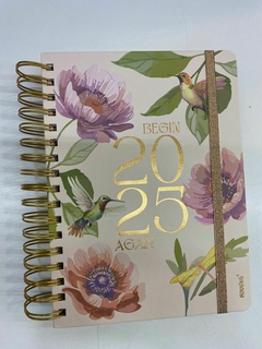 Agenda Mooving 2025 diaria Floral